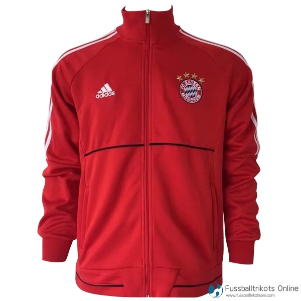 Bayern München Sweatjacken 2018/19 Rote Fussballtrikots Günstig